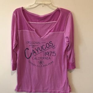 Women's Long Sleeve Tee - Purple